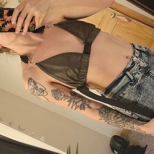 Reflective triangle rave top